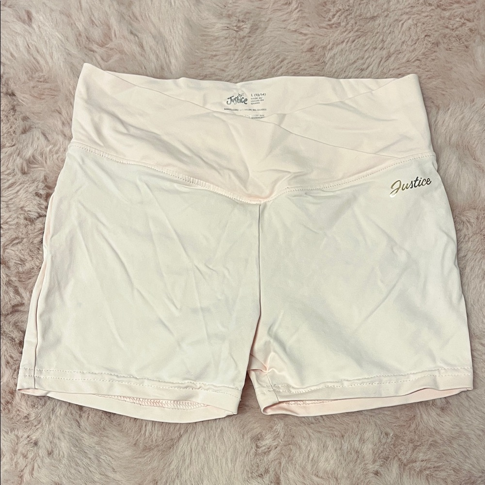 Justice Girls Dance Shorts - Light Pink